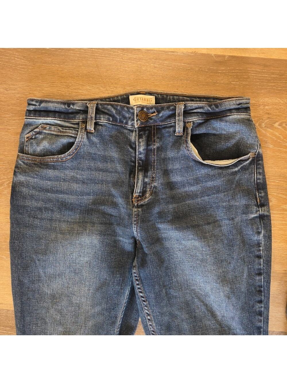 Shyanne Jeans Womens‎ Size 32 x 34 Long Tall Bootcut Cowgirl Boot Denim Stretch